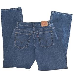 LEVI’S classic relaxed boot cut blue jeans 8‎